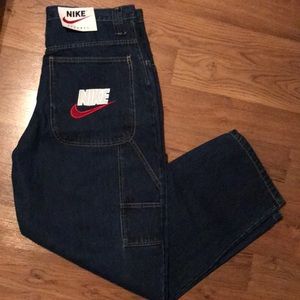 nike denim pants